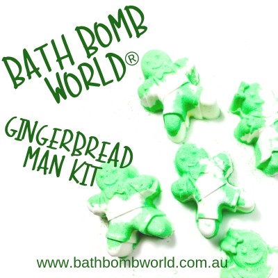 Bath Bomb World® Gingerbread Man Bath Bomb Kit